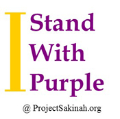 Stand with Purple