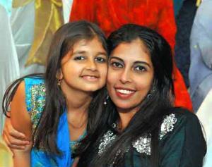 Shazmina Khan and her daughter, Samara, posed together for a photo in happier times. On Monday, July 4, Shazmina Khan was found slain in her apartment, and now her siblings seek custody of Samara.