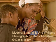 Models Shaahn and Urie Williams Photograph by Maha Alkhateeb © Dar al Islam